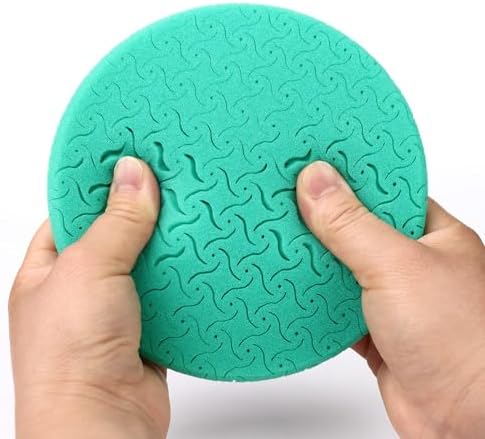 7-Piece Buffing Polishing Pads Kit, 6 Inch Foam & Wool Pad Set for Car Buffer Polisher, Cutting Compounding Waxing (150mm)