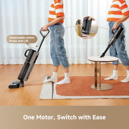 dreame G10 Duo Wet Dry Vacuum Mop Combo, 3-in-1 Cordless Vacuum