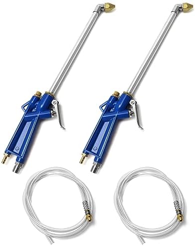 2 Set Air Blow Gun Pneumatic Engine Cleaning Gun with 4Ft Hose, Cleaning Degreaser Sprayer Tool