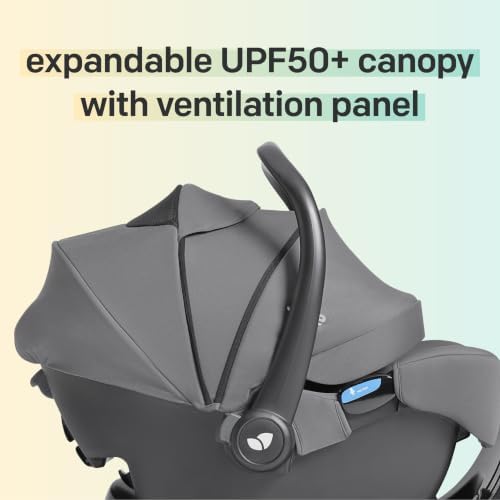 Baby, Rue™ LX Spin, 180° Rotating Base, 4-Position Recline, UPF 50+ Expandable Canopy (Shale)