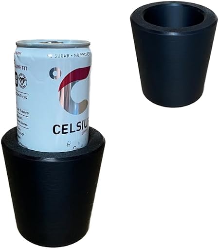 Slim Can Universal Cup Holder Adapter Slim Cup 8.4 oz / 12 oz can Holder Expander Car Cup Holder Fits Red Bull Celsius E