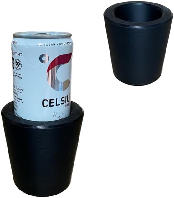 Slim Can Universal Cup Holder Adapter Slim Cup 8.4 oz / 12 oz can Holder Expander Car Cup Holder Fits Red Bull Celsius E