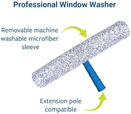 Professional Squeegee & Window Washer Cleaning Combo