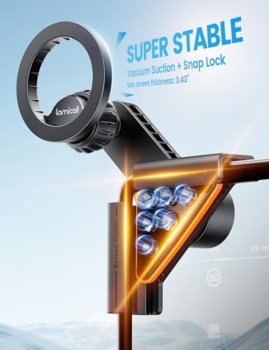 Magnetic Phone Holder for Tesla Model 3 and Y Strongest N55 Magnet