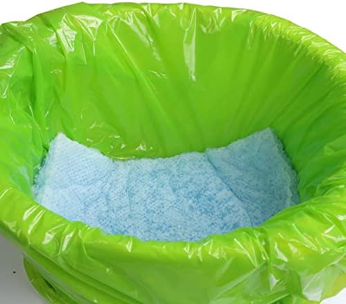 Super Absorbent Commode Pads for Bedside Toilet Chair Buckets and Bedpans | Value Pack of 100