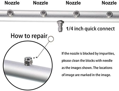 Pressure Washer Undercarriage Cleaner, 16 Inch, 4000 PSI