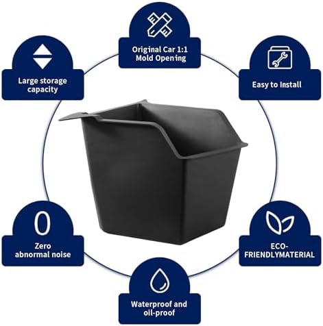 Tesla Model Y Trunk Organizer 2025-2026 Tesla Model Y Trunk Storage Bins