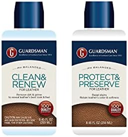 Leather Care Bundle: Leather Cleaner and Leather Protector
