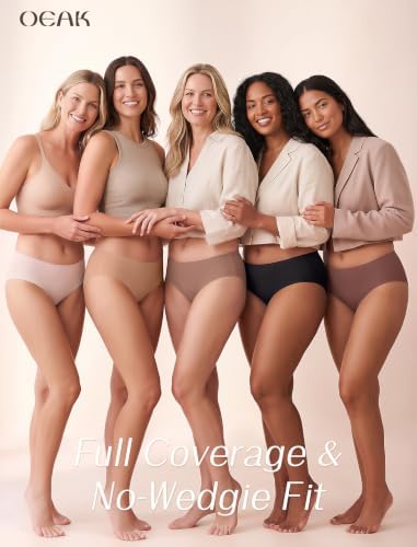 Womens Seamless Underwear Invisible Hipster Panties