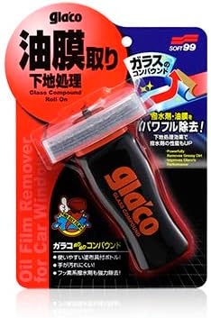 Auto Glass Oil Film Remover, Glass Cleaner, Strong Decomposition of Glass Oil Film, Remove Dirt, Water Stains. Suitable for (windshields, Mirrors, car Windows and Household Glass Products)
