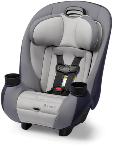Ellaris 3-in-1 Convertible Car Seat, Slim Fit Design, Rear & Forward-Facing, 5-Position Headrest, Travel-Friendly with Machine-Washable Seat Pad, London Blue