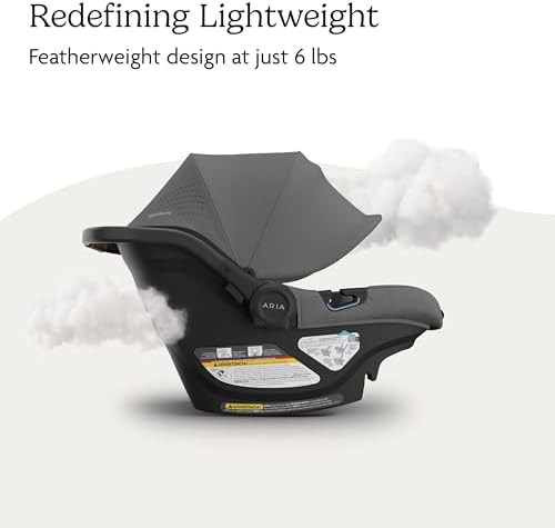 UPPAbaby Aria V2 Lightweight Infant Car Seat - Load Leg & Cover - Greyson