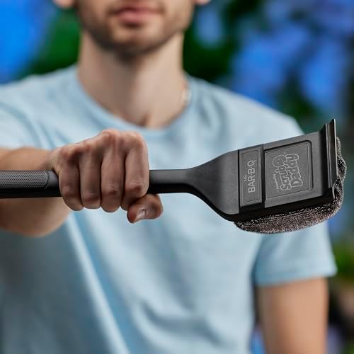 Steam Clean Bristle Free Grill Brush Powered by Scrub Daddy