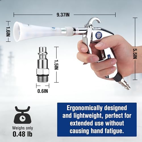 Tornado Air Blow Gun for Car Detailing and Workshop Cleaning