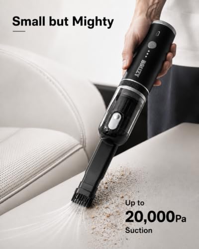 Handheld Vacuum，4-in-1 Cordless Car vacuum cleaner&Air Blower,Black