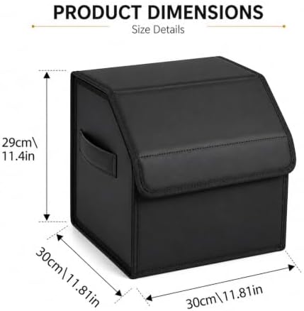 Trunk Organizer - Foldable Car Organizer for SUVs & Sedans Storage