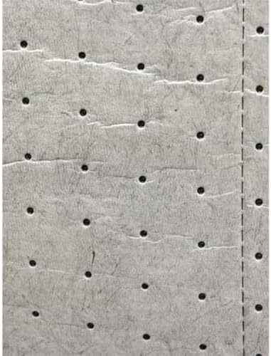 GFF-75 Gray Universal Premium Sorbent Double Weight Absorbent Pad, 18" Length x 16" Width, Case of 100