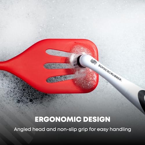 Household Cleaning Brush Power Scrubber - Electric Spin Scrubber Brush for Home, Kitchen & Bathroom - Grout Cleaner & Removes Mould (Washing-Up System Spin Brush)