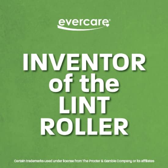 Evercare Gain Scented All-Purpose Lint Roller Brushes with 50 Sheets, Pack of 3 Manual Refillable Lint Rollers with Gain Scent (150 Sheets Total)