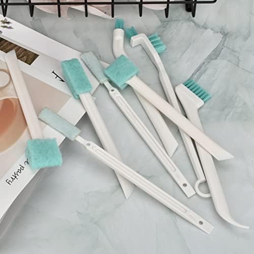 Small Cleaning Brushes for Household Cleaning Deep Detail Crevice Cleaning Tool Kit Tiny Scrub Cleaner Brush for Small Holes Corner Space Gaps Keyboard Bottle Window Seal Sill