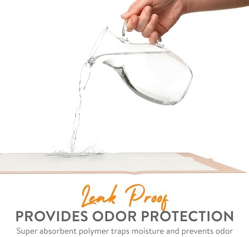XL Super Absorbent Bed Pads for Chronic Incontinence 30 x 36 Ultra Thick 100 Grams | Bed Pads Disposable Adult Elderly Care | Chucks Disposable Underpads for Incontinence (50 Count)
