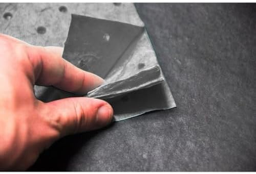 GFF-75 Gray Universal Premium Sorbent Double Weight Absorbent Pad, 18" Length x 16" Width, Case of 100
