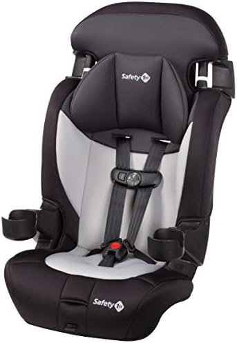 Grand 2-in-1 Booster Car Seat, Converts from High Back to Belt-Positioning Booster, High Back Seat for Kids 40-65, and Belt-Positioning 40-100 Pounds, Black Sparrow