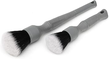 Detail Factory - TriGrip Ultra-Soft Detailing Brush Set - Scratch-Free Cleaning for Exterior, Interior Panels, Emblems, 