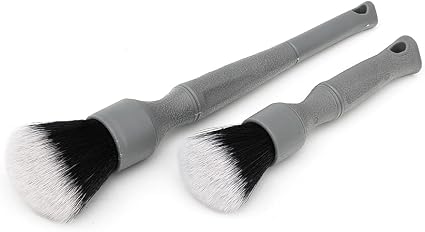 Detail Factory - TriGrip Ultra-Soft Detailing Brush Set - Scratch-Free Cleaning for Exterior, Interior Panels, Emblems, 