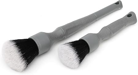 Detail Factory - TriGrip Ultra-Soft Detailing Brush Set - Scratch-Free Cleaning for Exterior, Interior Panels, Emblems, 