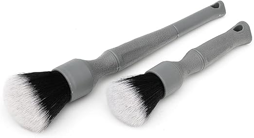 Detail Factory - TriGrip Ultra-Soft Detailing Brush Set - Scratch-Free Cleaning for Exterior, Interior Panels, Emblems, 