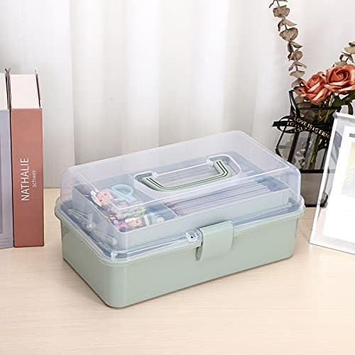 3-Layer Plastic Dividing Storage Box Craft Organizer and Storage