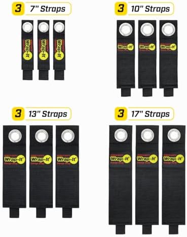 Heavy-Duty Straps (Assorted 12 Pack)