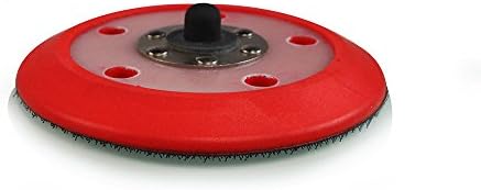 TORQ R5 Dual-Action Backing Plate, Hyper Flex, Red, 5 in