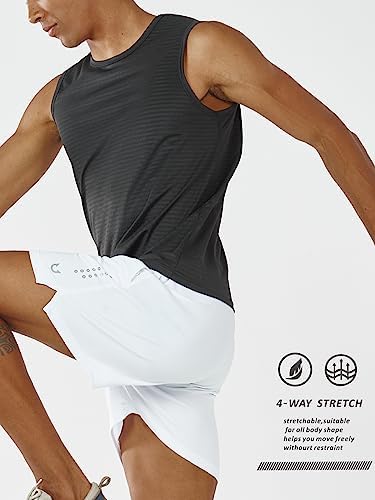 Men's Athletic Gym Shorts 10"/7"/5" Running Basketball Tennis
