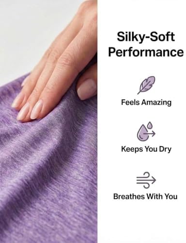 5 Pack Womens Dry Fit V Neck Workout Tops Athletic T Shirts Gym Yoga Tees