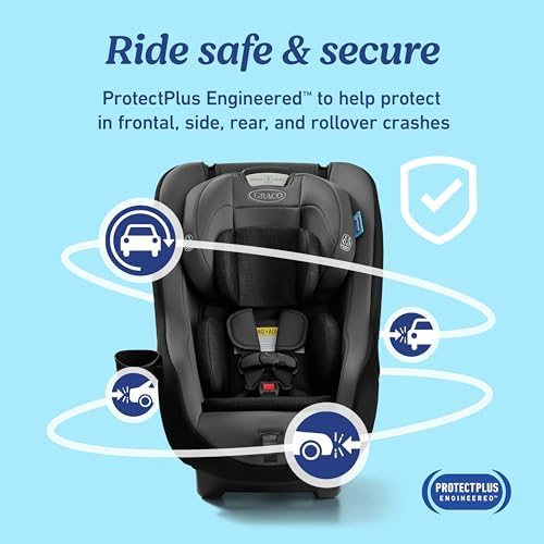 Contender Slim Convertible Car Seat, West Point