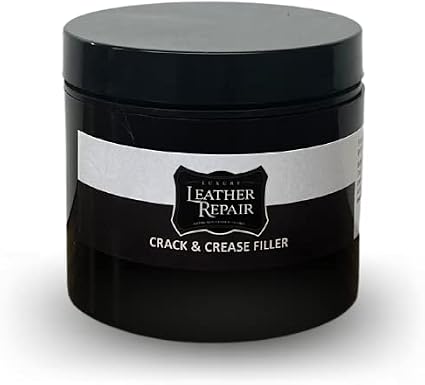 Luxury Leather Repair Leather/Vinyl Crack/Crease Filler - for Automotive, Furniture, and Leather/Vinyl Goods (2oz)