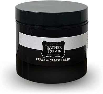 Luxury Leather Repair Leather/Vinyl Crack/Crease Filler - for Automotive, Furniture, and Leather/Vinyl Goods (2oz)