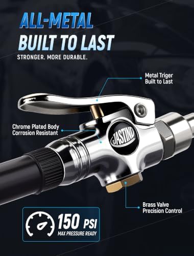 Tornado Mini Air Gun for Car Detailing, 360° Swivel Quick Connector