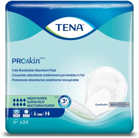Night Super Incontinence Liners Heavy Absorbency Adult, 27 in, 24 ct