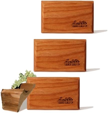 Car Air Freshener - The Original Wood Air Freshener - Car Odor Eliminator - Long Lasting Scent - Essential Oils - Clean Ingredients - Teak Scent 3 Pack Refill - NO CLIP INCLUDED