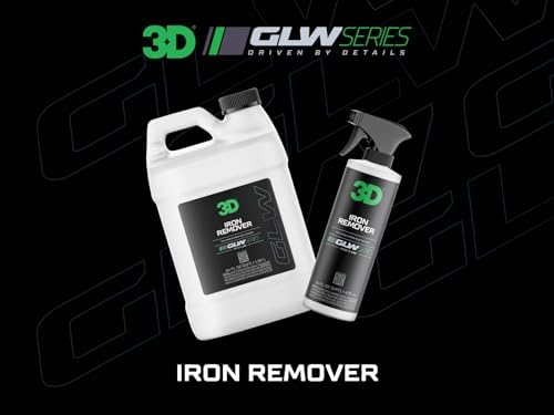 GLW Series Iron Remover – Fast Acting Fallout & Brake Dust Cleaner | pH Balanced Wheel & Paint Decontamination | DIY Detailing Spray | Made in USA |16 oz