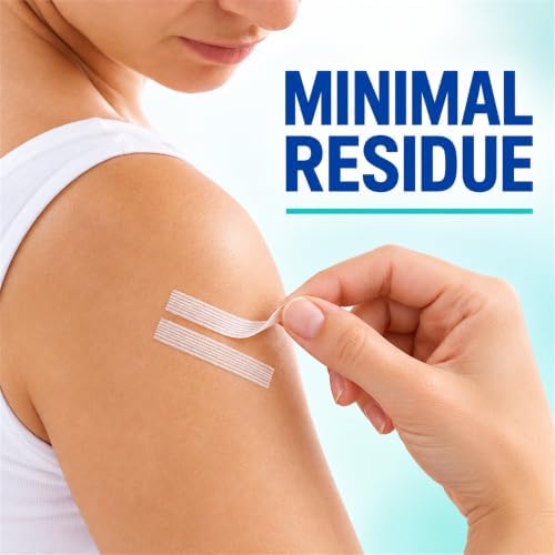 Steri-Strip Wound Closure Strips, 1/4 in x 4 in, 2 Pack, 60 Count