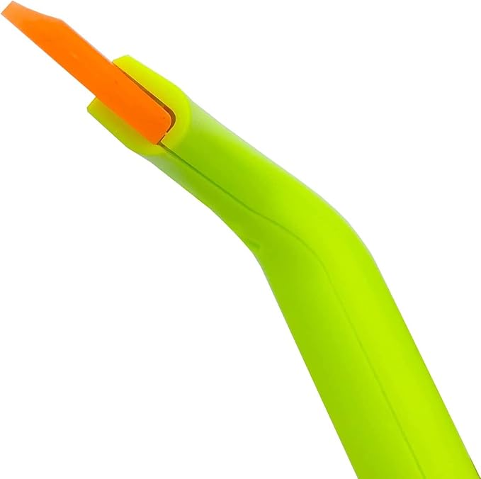 Super Flexible Silicone Squeegee, Auto Water Blade, Water Wiper, Shower Squeegee, 5.9'' Blade and 7.5'' Long Handle, For Car windshield, Window, Mirror, Glass Door