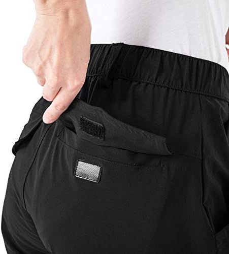 Women's Hiking Cargo Pants Water-Resistant Quick Dry UPF 50+ Travel Camping Work Pants Zipper Pockets