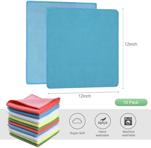 Dish Cloth for Washing Dishes Kitchen Washcloth Cleaning Cloth