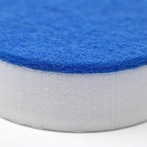Refill Pack of 12 | Drill Powered Magic Cleaning Eraser Sponges | High Density Melamine Pads & Drill Attachment for Bathroom, Magic Marker