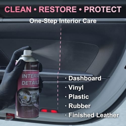 Interior Detailer Spray, Aerosol Car Interior Cleaner, 3 x 15 oz