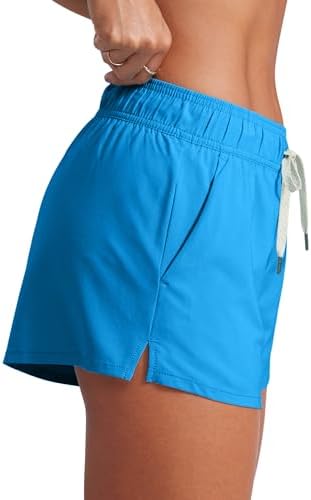 Side Slit Board Shorts 3"